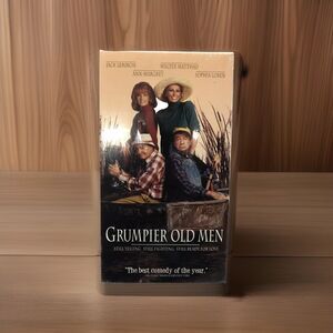 Grumpier Old Men VHS Jack Lemmon Walter Matthau Ann-Margret Sophia Loren Comedy